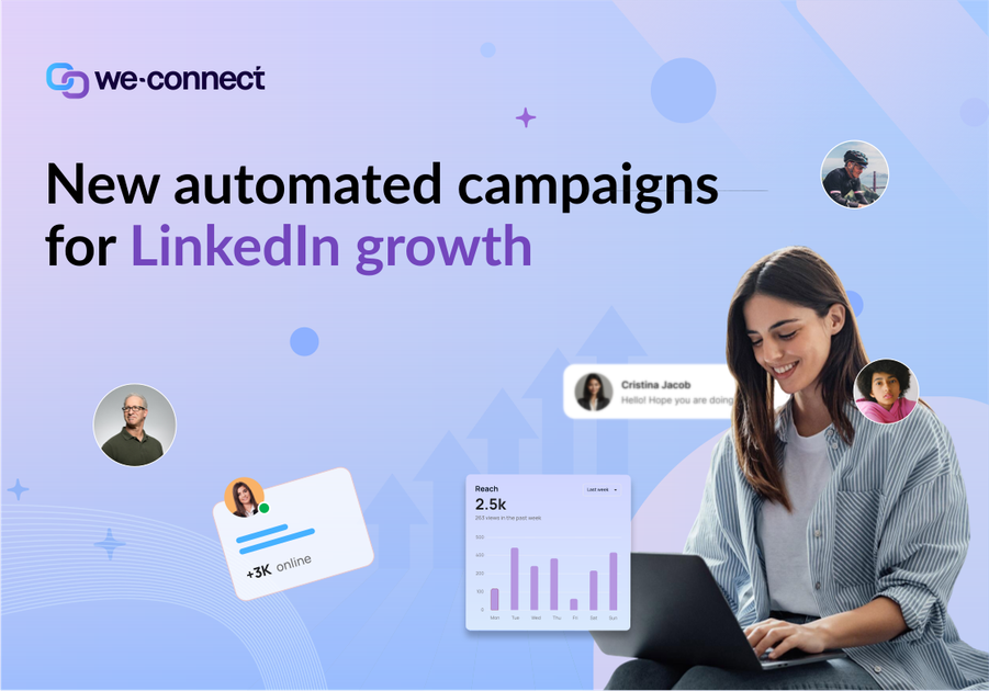 We-Connect Unveils New Automated Campaigns for LinkedIn Growth