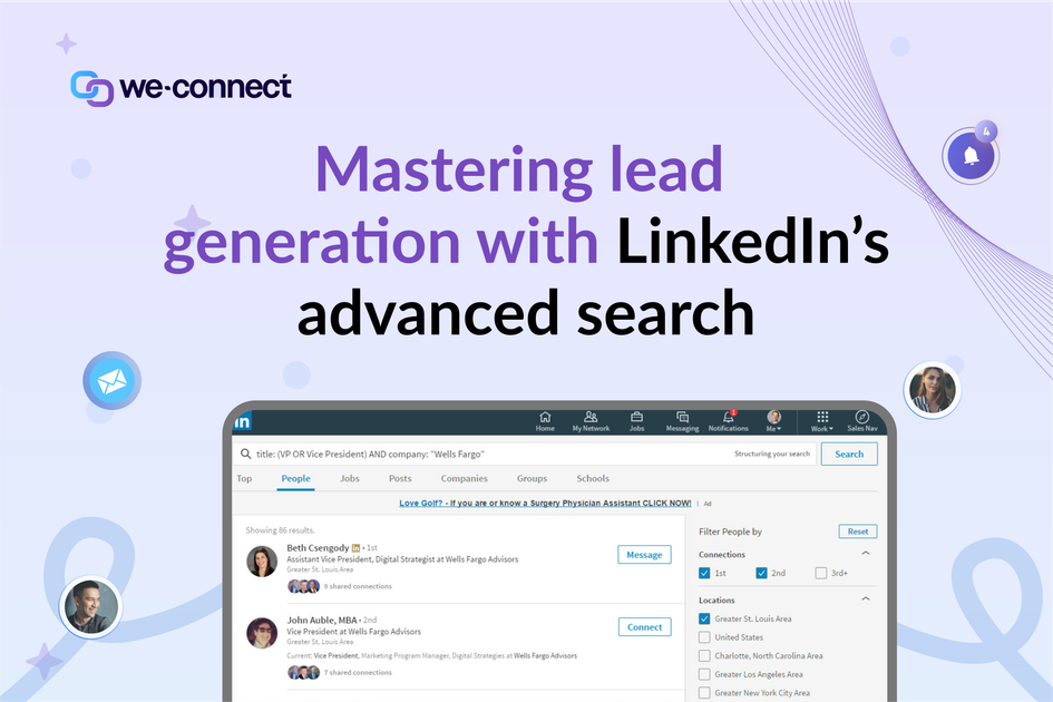 Master Lead Generation with LinkedIn’s Advanced Search