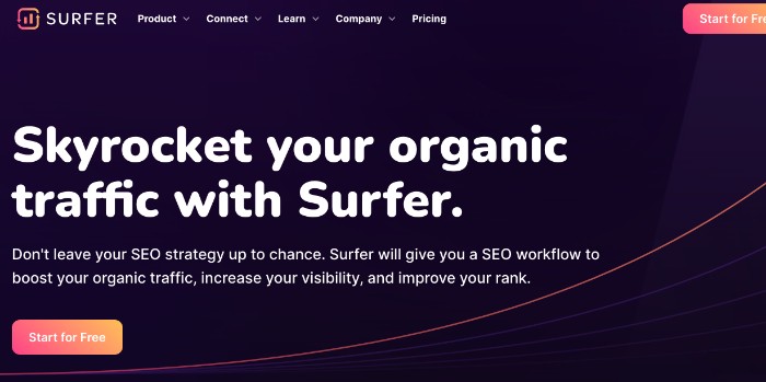 Visit Surfer to learn more about about this lead generation tool.